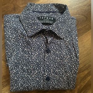 TOPMAN Slim fit dress shirt